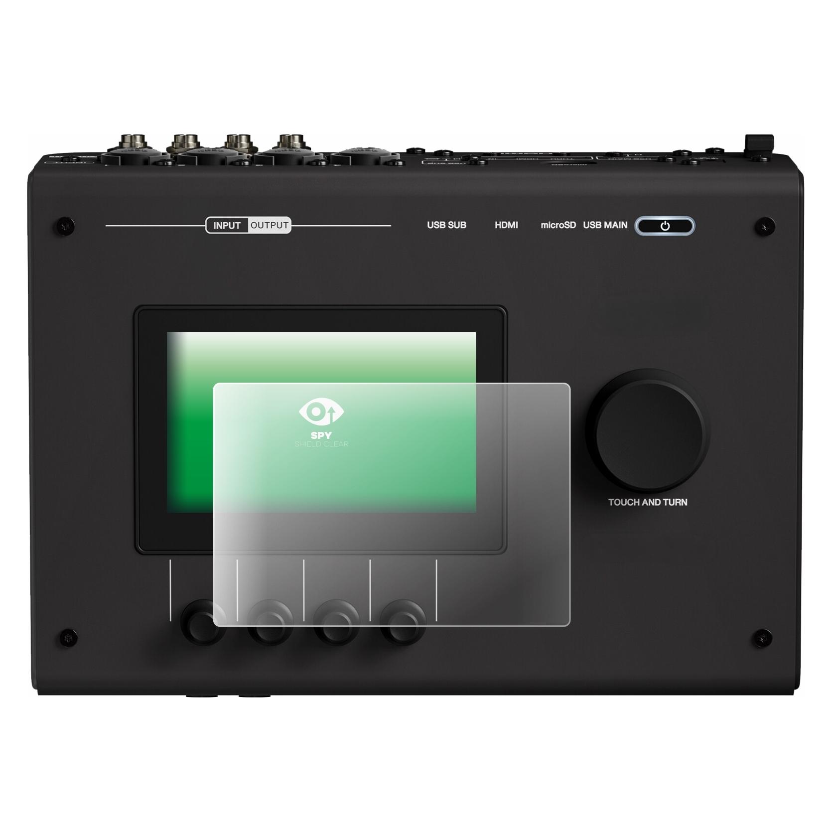 upscreen Sichtschutzfolie für Yamaha URX44V Anti-Spy Privacy Folie Blaulicht-Schutz (3565318)