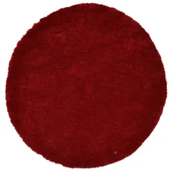 Tom Tailor Teppich Cozy UNI red 100 cm rund