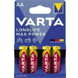 Varta Batterie Max Tech 4706101404 AA Mignon LR6 1,5V 4 St./Pack.