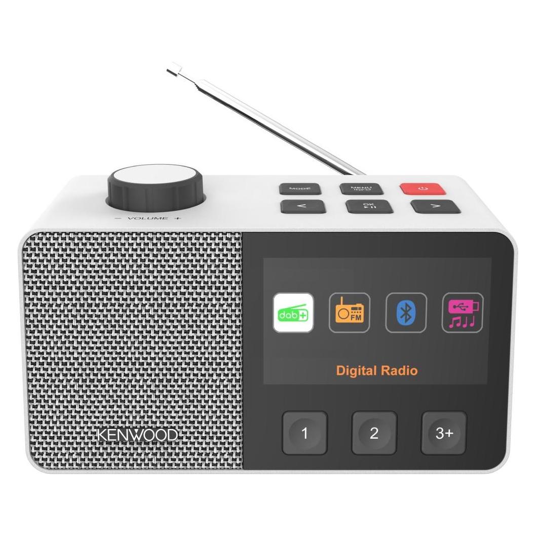 Kenwood CR-M70DAB-W (DAB, DAB+, FM, Bluetooth) (CRM70DABW)