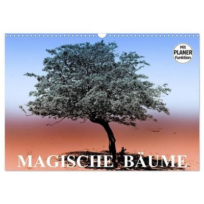 Magische Bäume (Wandkalender 2027 DIN A3 quer), CALVENDO Monatskalender