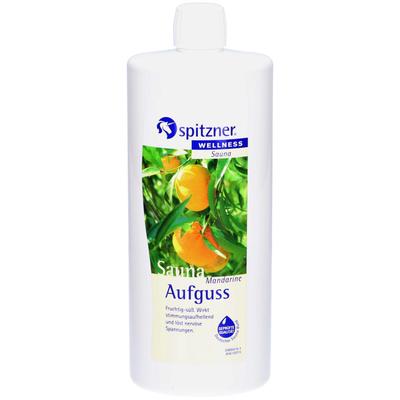 Spitzner Saunaaufguss Mandarine Wellness 1000 ml Konzentrat