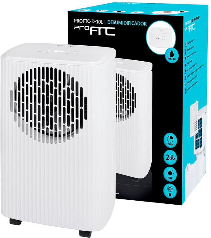 Desumidificador 10L/Dia 205W (Branco) - ProFTC