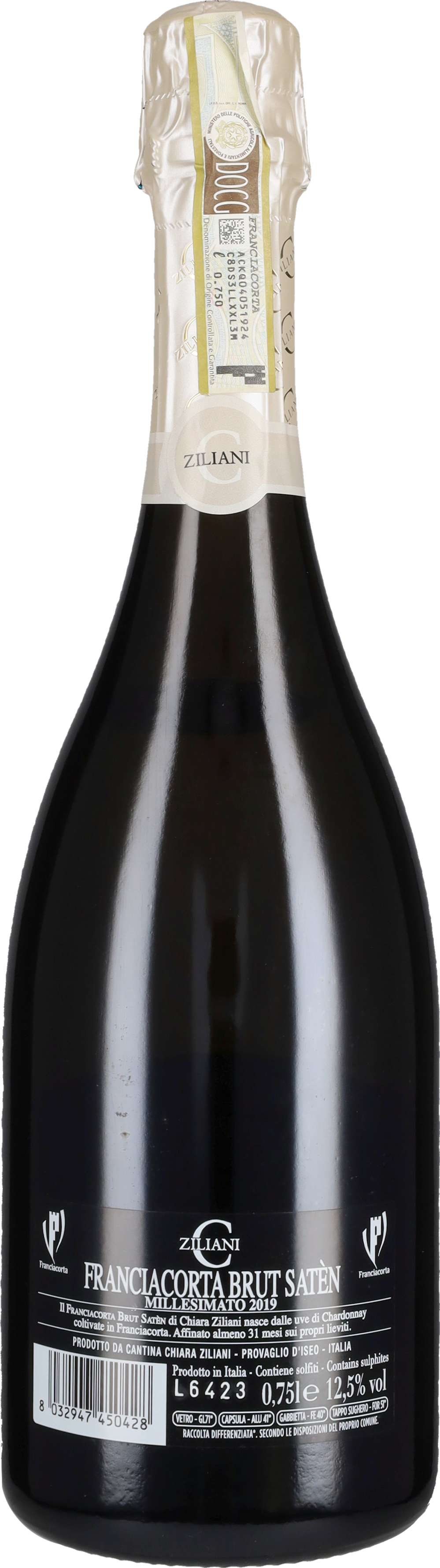 Ziliani Chiara Franciacorta Saten Brut Millesimato Chiara Ziliani 2019