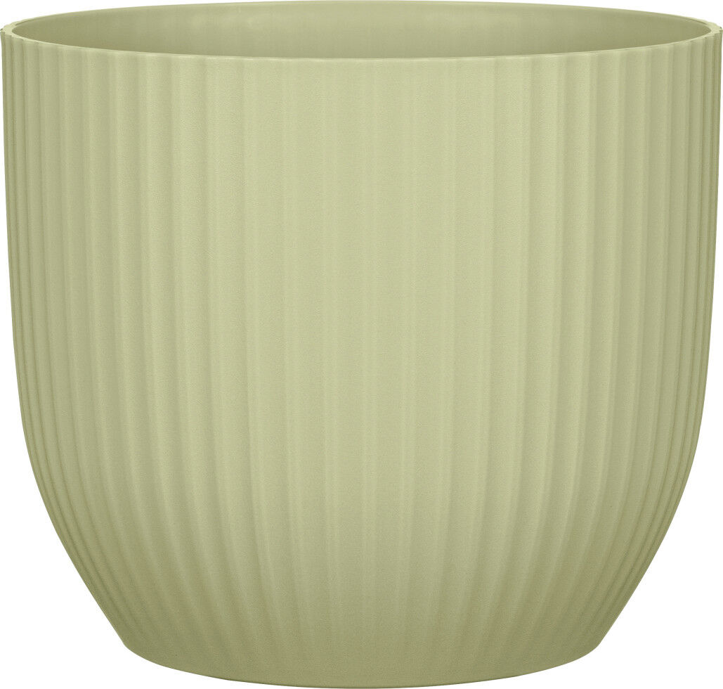 Scheurich Blumentopf Kunststoff Ø 21,1 x 18,4 cm gentle green