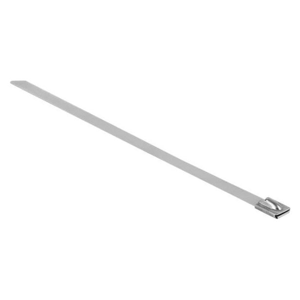 Delock Kabelbinder 30cm (Packung mit 10) (Metallkabelbinder, 300 mm, 10 Stk.) (18772)