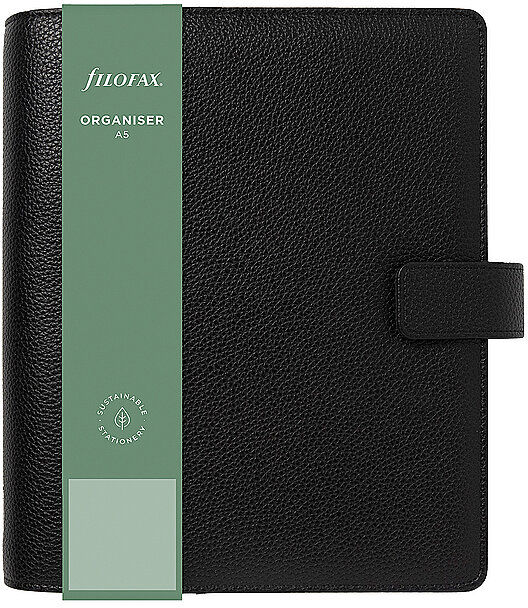FILOFAX Camden A5 Organiser Black  schwarz B