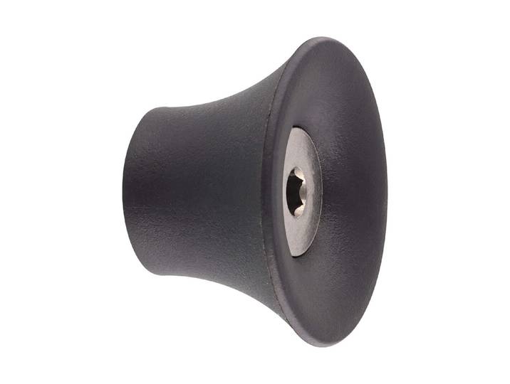 Wagner Wandhaken Tulip schwarz WH 0301