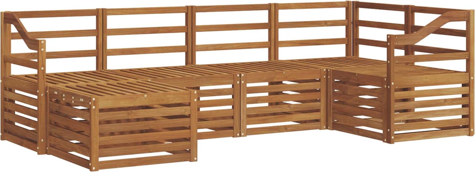 Ecksofa Set 6 pcs Natur