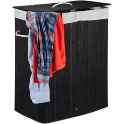 Relaxdays, Wäschekorb, Wäschekorb (95 l)