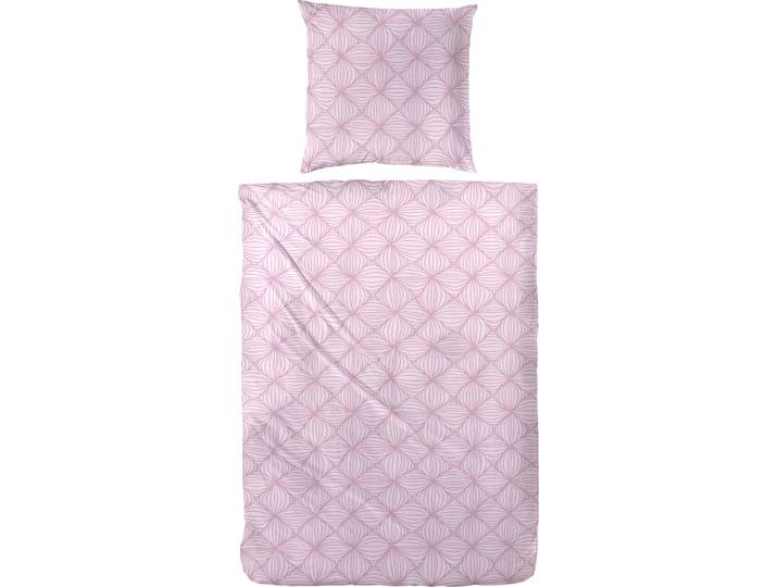 Bettwäsche PRIMERA Biber-Bettwäsche Rosarot , rosa (altrosa), B/L: 155cm x 220cm, 1 Stk., 1 Stk., Biber, B/L: 80cm x 80cm, 2 Stk., Biber, Obermaterial: 100% Baumwolle, Bettwäsche, Bettwäsche, Mit einem traumhaften rosaroten Muster