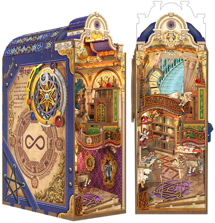 Book Nook Magical Library - Tonecheer