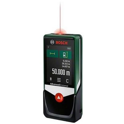 Bosch Home and Garden AdvancedDistance 50C Laser-Entfernungsmesser Bluetooth, Touchscreen 50 m