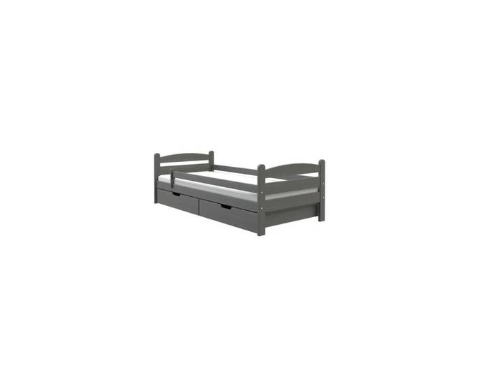 KINDERBETT MARIS mit Bettkasten 90x200 cm Anthrazit