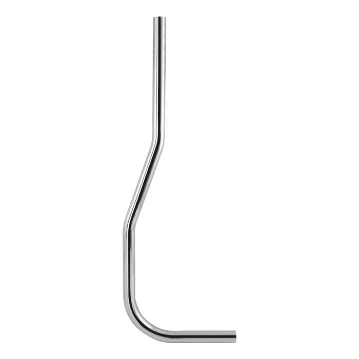ASW Spülrohr für Druckspüler 102270 stark gekröpft 28mm, verchromt