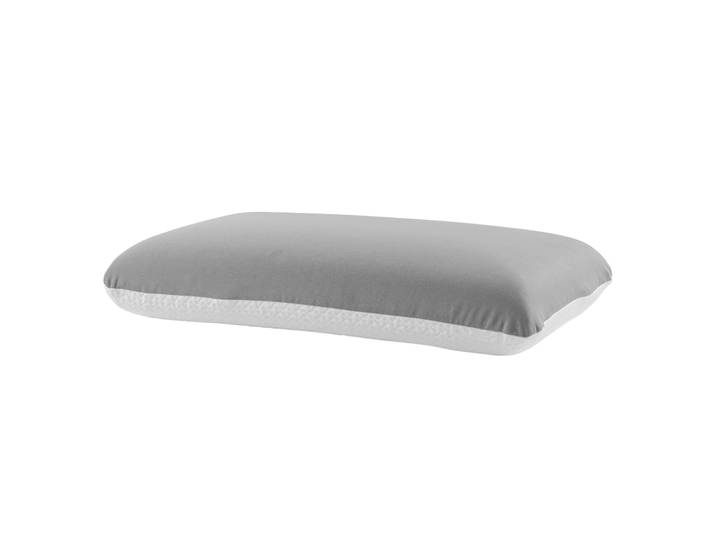 Orthopädisches Kopfkissen 70 x 40 cm weiss/grau