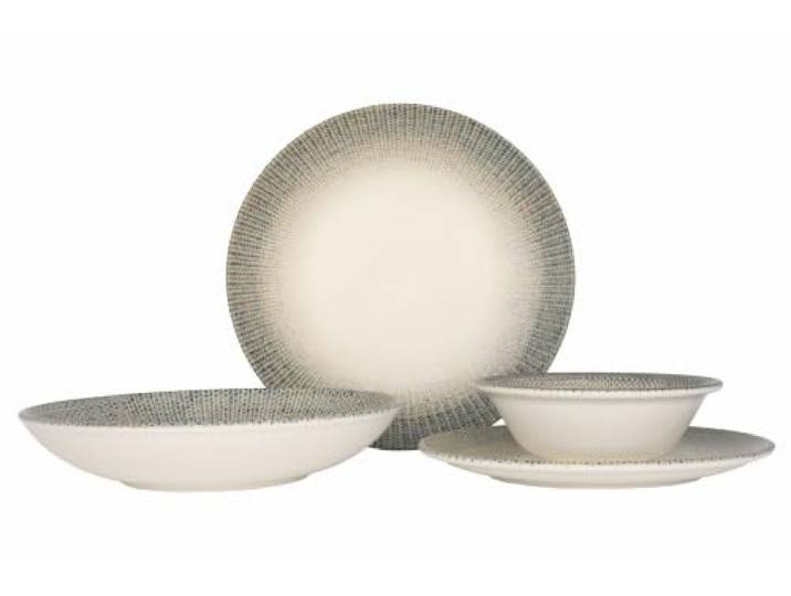 Bonna Geschirrset (Large) - Sway - 24 teilig - 6 Personen - Porzellan