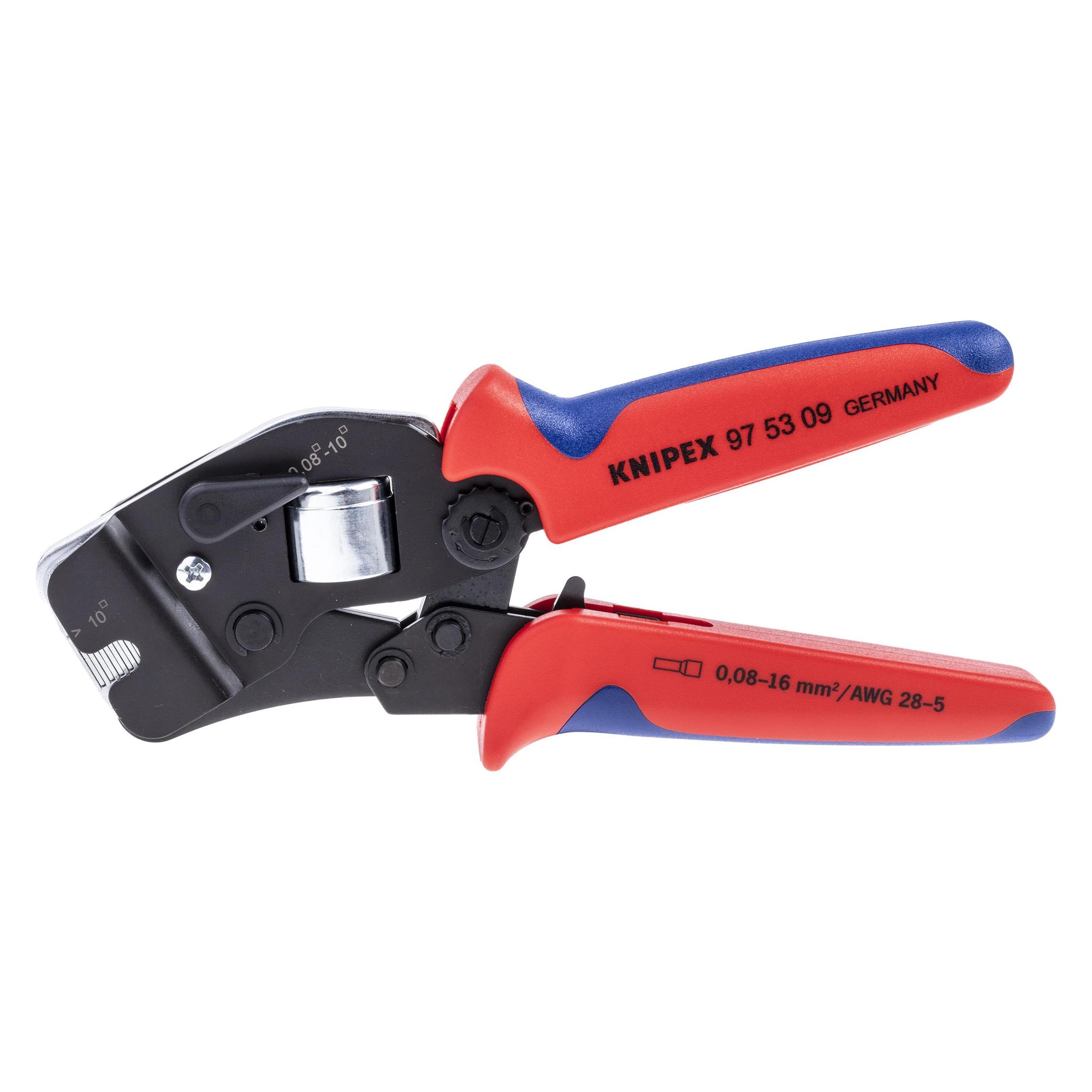 Knipex Selbsteinstellende Crimpzange für Aderendhülsen (190 mm) (97 53 09)