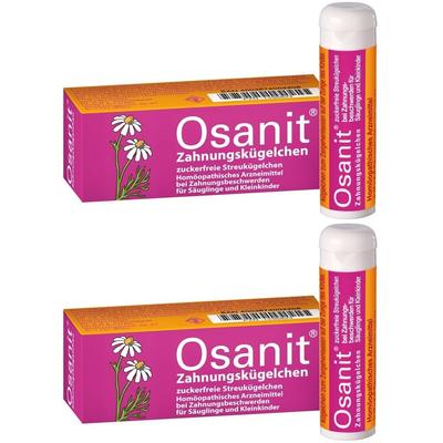 2x Osanit Globuli zuckerfrei 2x7,5 g