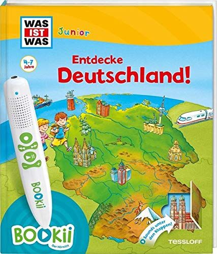 Bärbel Oftring - BOOKii® WAS IST WAS Junior Entdecke Deutschland!: Über 900 Hörerlebnisse und interaktive Spiele! (BOOKii / Antippen, Spielen, Lernen) - Preis vom 10.10.2026 11:48:34 h
