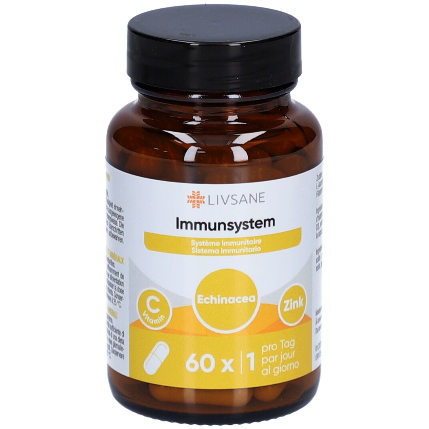 Livsane Immunsystem Kaps Glas 60 Stk St Kapseln