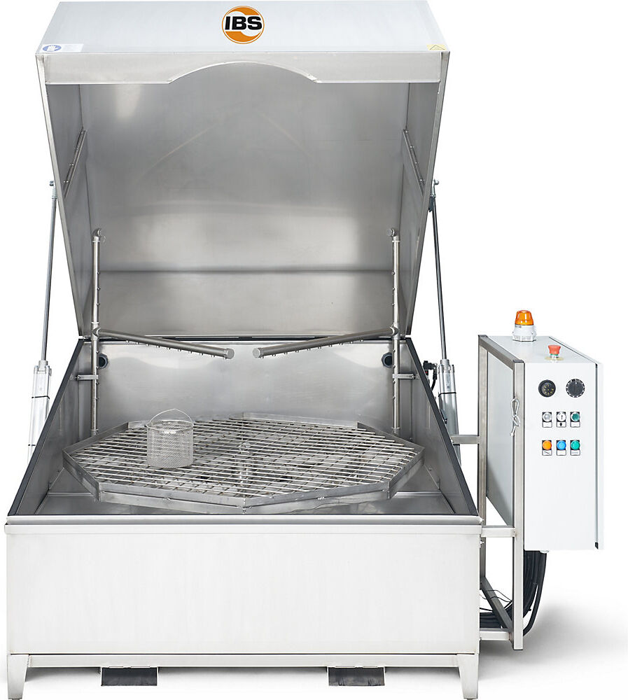 Waschautomat WA 152-2, Tragfähigkeit 350 kg, Arbeitsflächen-BxT 1293 x 1293 mm IBS Scherer