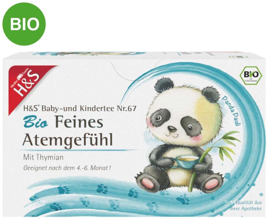 H&s Bio Feines Atemgefühl Baby- U.kindertee Fbtl. 20X1.2g