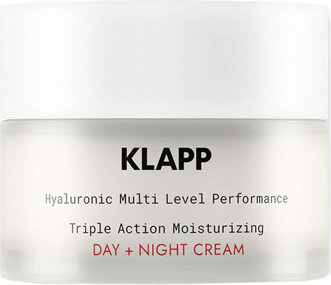 50ml KLAPP Hyaluronic Multi Level Performance Triple Action Moisturizing Day + Night Cream
