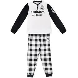 Real Madrid Kids Pyjama – Langarm Nachtwäsche aus Baumwolle & Polyeste