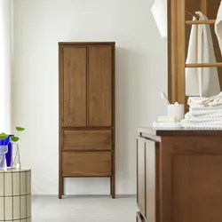 Jane - Hochschrank aus massivem Mangoholz