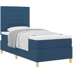 vidaXL, Boxspringbett, Zatenus (Gestreiftes Design) (90 x 190 cm)