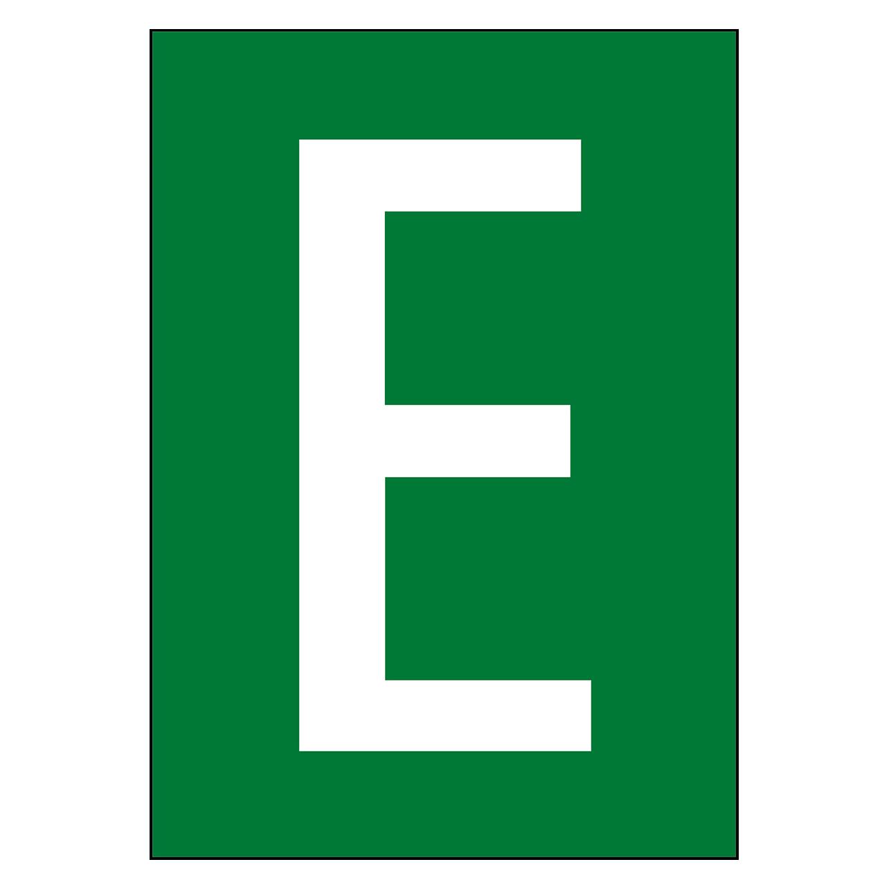 Brady A4-Etiketten mit Zahlen und Buchstaben (NL859A4GR-E)