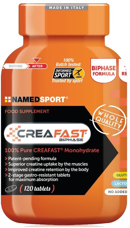 NAMEDSPORT Srl Named Sport, CreaFast, 120 Compresse