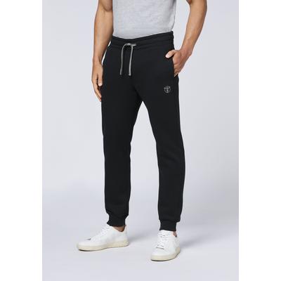 Sweathose CHIEMSEE, Herren, Gr. XXL (60/62), Normalgrößen, schwarz (schwarz beauty), 60% Baumwolle, 40% Polyester, Hosen Sweathose