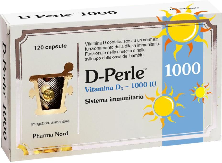 PHARMA NORD Srl D-PERLE 1000 120 PERLE