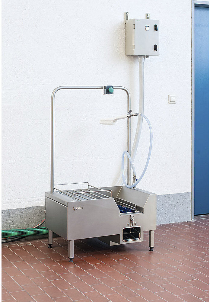 NEPTUN SC1 Nass-Sohlenreinigungs-Maschine, mit Handwaschbürste, silber Heute