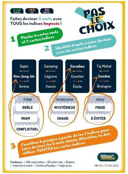 Hiboutatillus Pas le Choix
