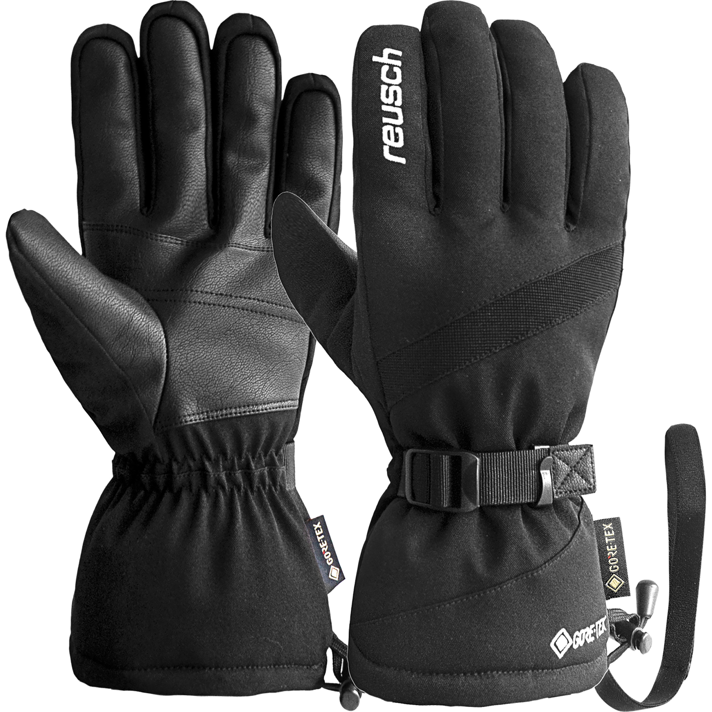 Reusch Winter Warm GTX Skihandschuhe schwarz Größe XS Skifahren Widerstandsfähig GORE-TEX