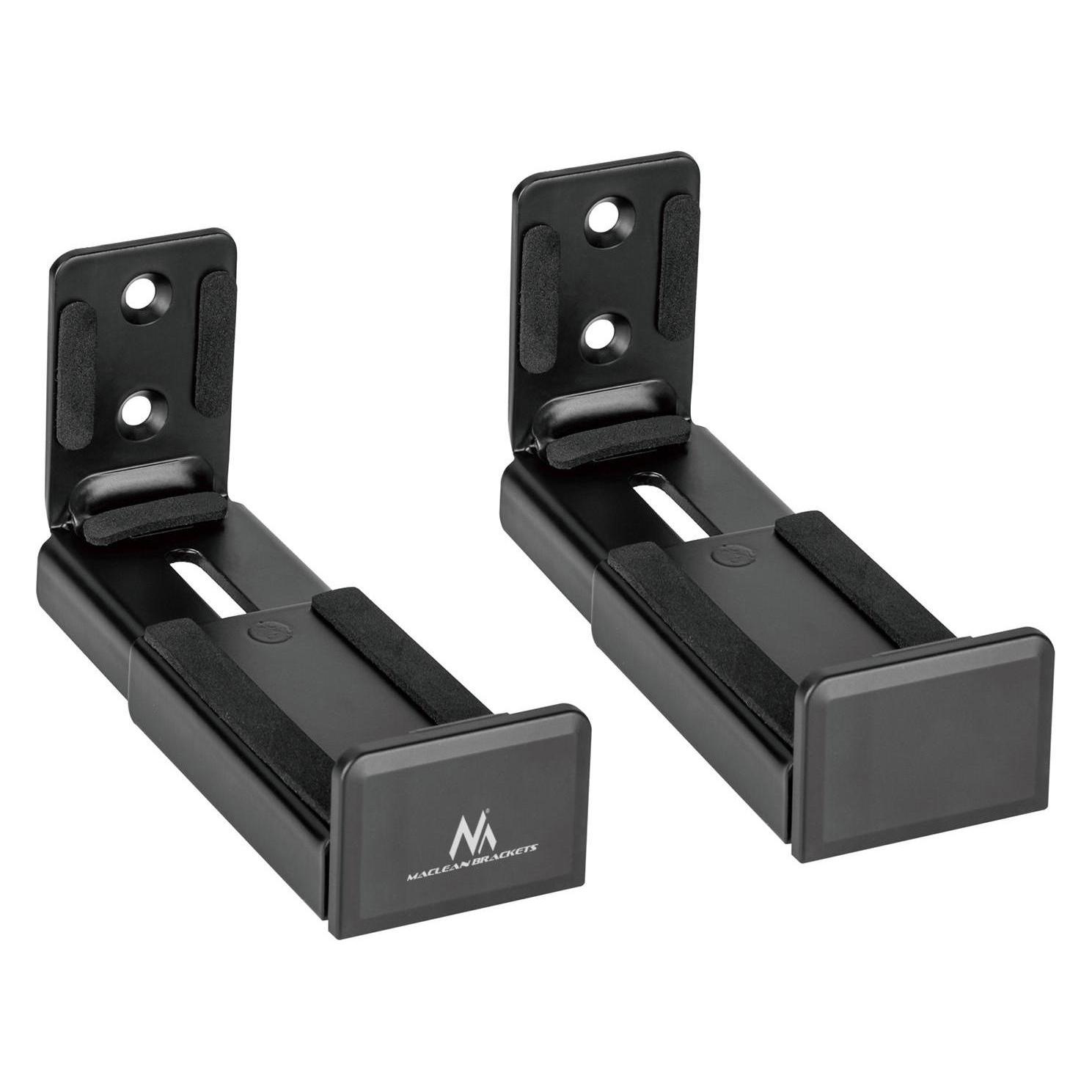 Maclean adjustable audio tape wall mount, depth 90 154 mm (3.5 " 6.1"), MC-932 (Wandmontage) (MC-932)