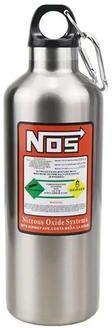 Inspired Living NOS Style 500ML Insulated Water Bottle For Car Lovers silver