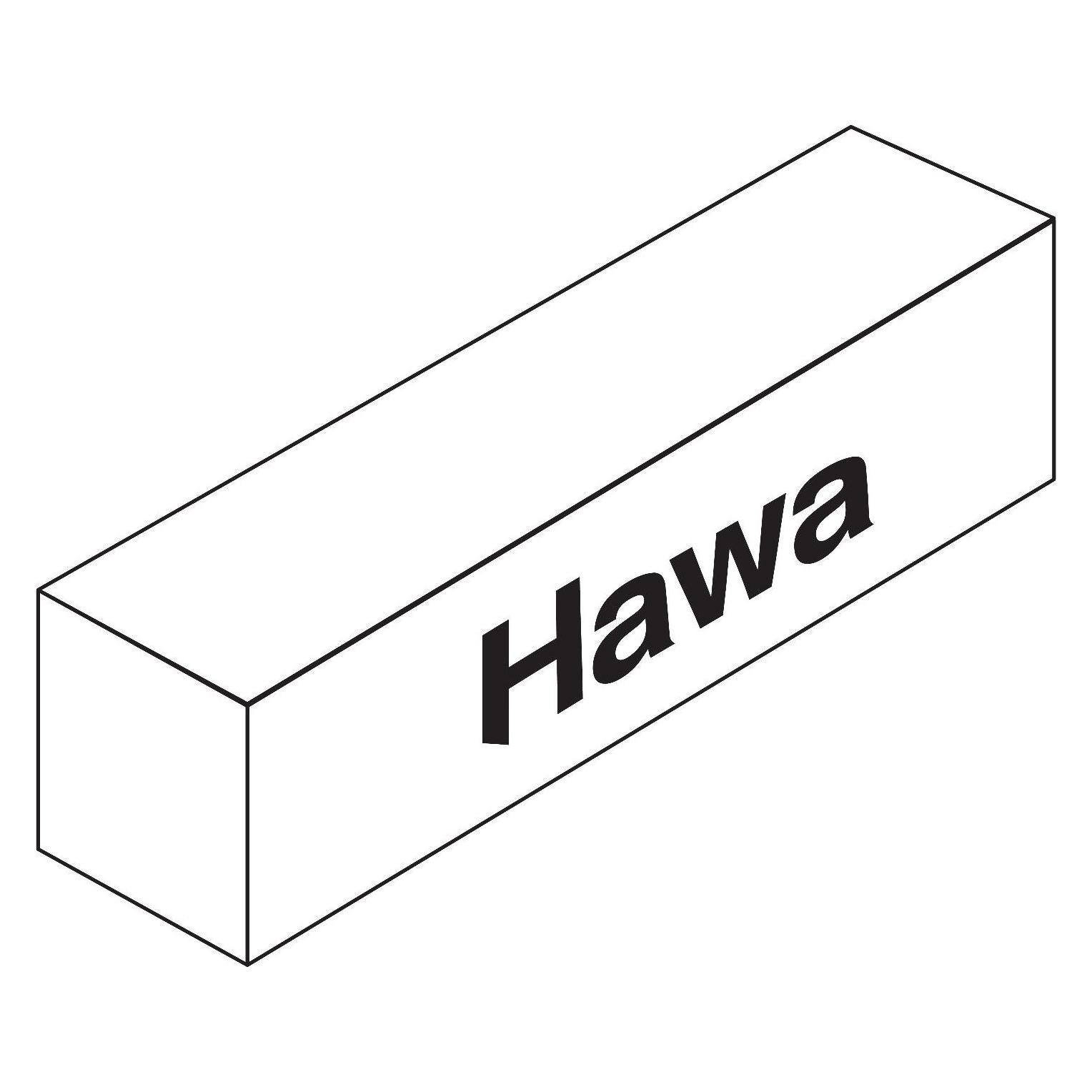 HAWA Beschläge-Garnituren HAWA-BANIO für 1 Flügel (054.3060.071)