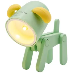 RealPower LED-Tier Taschenlampe Grüner Hund