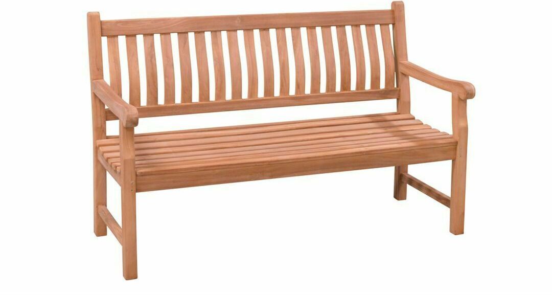 Livingfurn - Gartenbank Bank Patrick - 50x150x60 - Teak