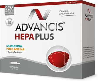 Advancis Suplemento Proteção Hepática Hepa Plus 20 ampolas