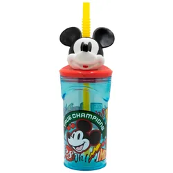 Disney Disney Mickey Mouse Kinderbecher 360 ml – 3D-Design & Strohhalm