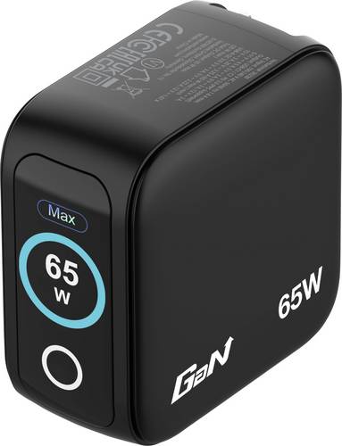Verbatim 30238 USB Ladegerät 65W QC 3.0, USB PD 3.0 Schwarz Innenbereich GaN