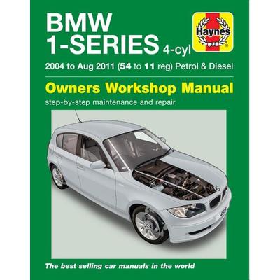 BMW 1-Series 4-cyl Petrol & Diesel (04 - Aug 11) Haynes Repair Manual, Taschenbuch von Haynes Publishing, Haynes Group Ltd, 978-0-85733-872-3