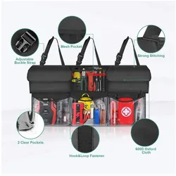 Auto Innenraum Zubehör, Auto Kofferraumtasche Aufbewahrung KFZ Rücksitz Zubehör Tasche Organizer Hänge
