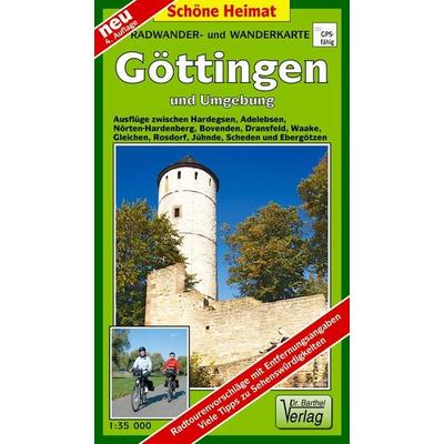 Radwander- und Wanderkarte Göttingen und Umgebung 1 : 35 000, Sonstige von Verlag Barthel, Barthel, A