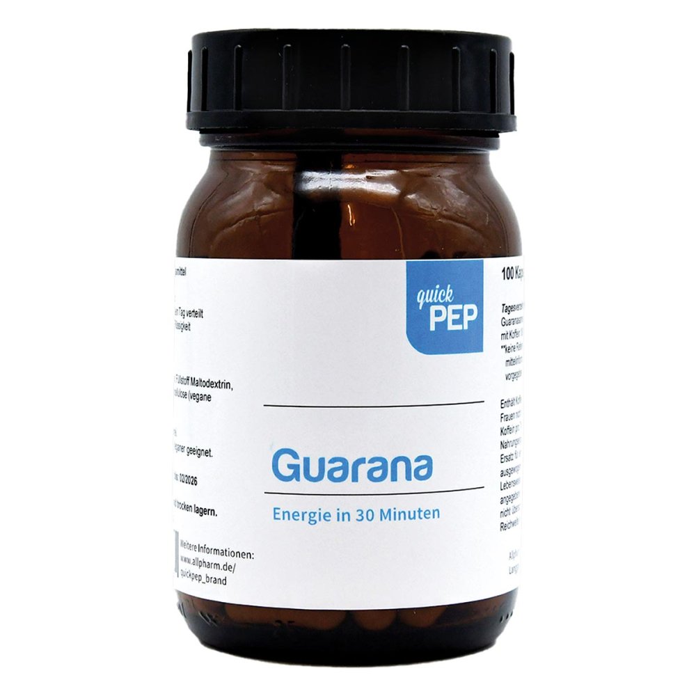 ALLPHARM Vertriebs GmbH Quickpep Guarana Kapseln 10346886
